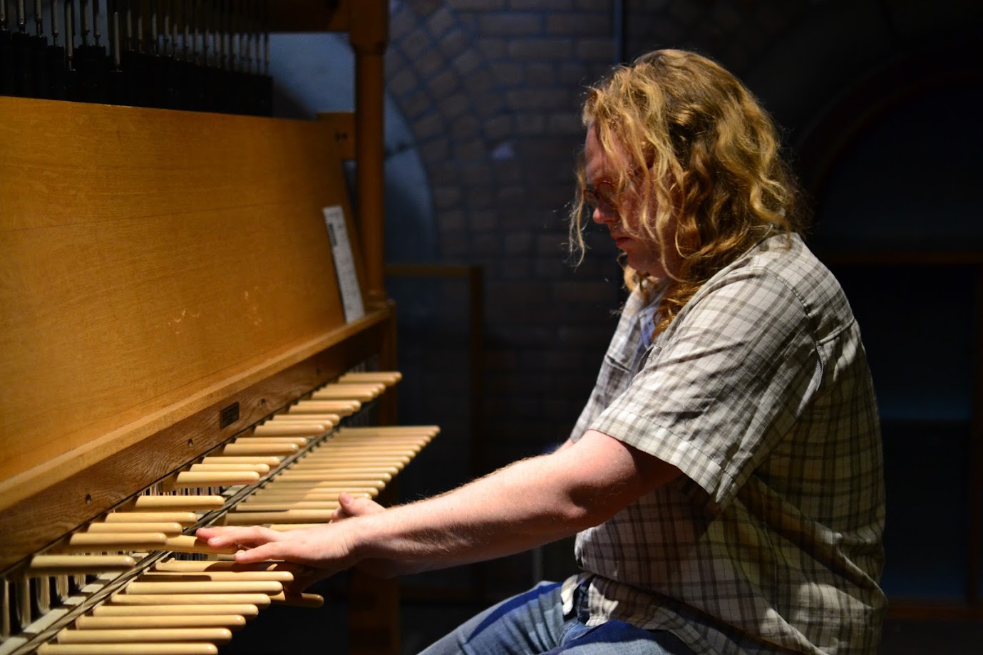 Jakob De Vreese at the carillon